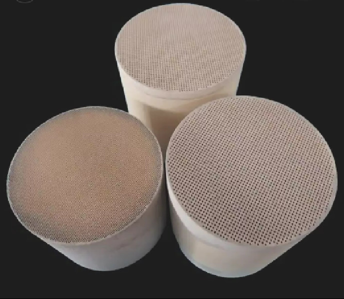 Post Treatment Round Catalyzed Particulate Filter DPF System Customized
