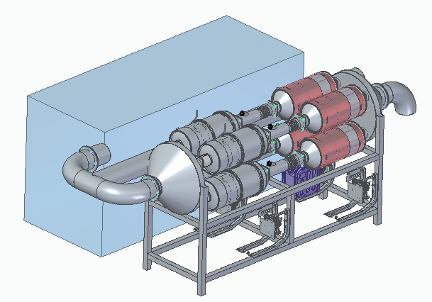 Urea Nox Selective Catalytic Reduction MOC SCR 100 CPSI